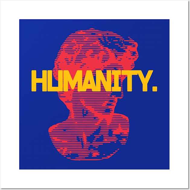 Humanity Wall Art by Cottonbutton